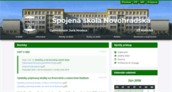 Desktop Screenshot of gjh.sk
